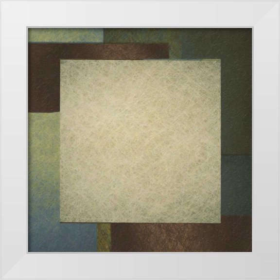 Greene, Taylor 12x12 White Modern Wood Framed Museum Art Print Titled - Contemporary Border 1