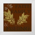 thumbnail image 1 of Greene, Taylor 12x12 White Modern Wood Framed Museum Art Print Titled - FAITH FAMILY FISHING, 1 of 4