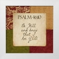 thumbnail image 1 of Greene, Taylor 12x12 White Modern Wood Framed Museum Art Print Titled - Psalm 46, 1 of 4