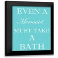 thumbnail image 1 of Greene, Taylor 12x14 Black Modern Framed Museum Art Print Titled - MERMAID MUST BATHE, 1 of 5