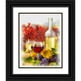 thumbnail image 1 of Greene, Taylor 12x14 Black Ornate Wood Framed with Double Matting Museum Art Print Titled - Wine I, 1 of 4
