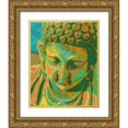 thumbnail image 1 of Greene, Taylor 12x14 Gold Ornate Wood Framed with Double Matting Museum Art Print Titled - Modern Buddah, 1 of 4