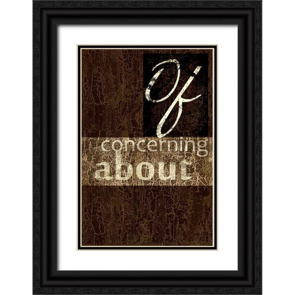 Greene, Taylor 13x18 Black Ornate Wood Framed with Double Matting Museum Art Print Titled - OF