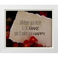 thumbnail image 1 of Greene, Taylor 14x12 White Modern Wood Framed Museum Art Print Titled - Whatever You Decide, 1 of 4