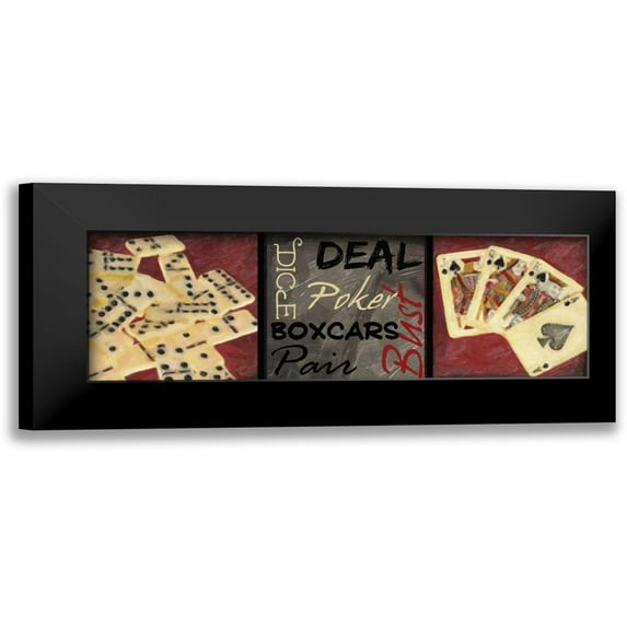 Greene, Taylor 14x7 Black Modern Framed Museum Art Print Titled - CLASSIC GAMES G