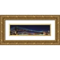 thumbnail image 1 of Greene, Taylor 14x7 Gold Ornate Wood Framed with Double Matting Museum Art Print Titled - York Nights, 1 of 4