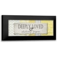 thumbnail image 1 of Greene, Taylor 14x8 Black Modern Framed Museum Art Print Titled - Deeply Loved, 1 of 5