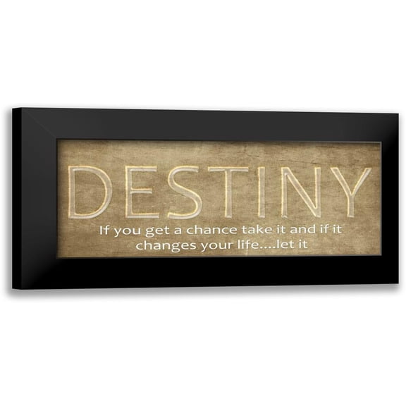 Greene, Taylor 14x8 Black Modern Framed Museum Art Print Titled - Destiny