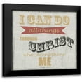 thumbnail image 1 of Greene, Taylor 15x15 Black Modern Framed Museum Art Print Titled - All Things, 1 of 5