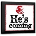 thumbnail image 1 of Greene, Taylor 15x15 Black Modern Framed Museum Art Print Titled - HES COMING, 1 of 5