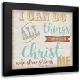 thumbnail image 1 of Greene, Taylor 15x15 Black Modern Framed Museum Art Print Titled - I Can Do All, 1 of 5