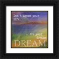 thumbnail image 1 of Greene, Taylor 15x15 Black Ornate Wood Framed with Double Matting Museum Art Print Titled - DREAM, 1 of 4
