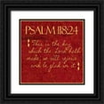 thumbnail image 1 of Greene, Taylor 15x15 Black Ornate Wood Framed with Double Matting Museum Art Print Titled - Golden Psalm 1, 1 of 4