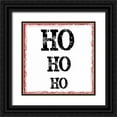 thumbnail image 1 of Greene, Taylor 15x15 Black Ornate Wood Framed with Double Matting Museum Art Print Titled - HO HO HO, 1 of 4