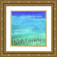 thumbnail image 1 of Greene, Taylor 15x15 Gold Ornate Wood Framed with Double Matting Museum Art Print Titled - IMAGINE, 1 of 4