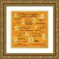 thumbnail image 1 of Greene, Taylor 15x15 Gold Ornate Wood Framed with Double Matting Museum Art Print Titled - OCTOBER  HALLOWEEN, 1 of 4