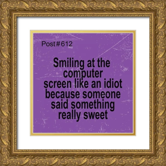 Greene, Taylor 15x15 Gold Ornate Wood Framed with Double Matting Museum Art Print Titled - POST# 612