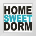 thumbnail image 1 of Greene, Taylor 15x15 White Modern Wood Framed Museum Art Print Titled - HOME SWEET DORM, 1 of 4