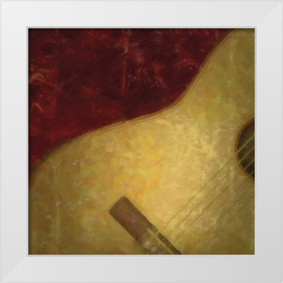 Greene, Taylor 15x15 White Modern Wood Framed Museum Art Print Titled - JAMMING I-NO BLUR 1