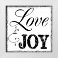 thumbnail image 1 of Greene, Taylor 15x15 White Modern Wood Framed Museum Art Print Titled - LOVE AND JOY, 1 of 4