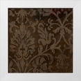 thumbnail image 1 of Greene, Taylor 15x15 White Modern Wood Framed Museum Art Print Titled - Spice Gold Damask, 1 of 4