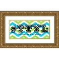 thumbnail image 1 of Greene, Taylor 18x10 Gold Ornate Wood Framed with Double Matting Museum Art Print Titled - TTYL ver2 Panel, 1 of 4