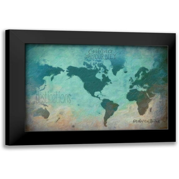 Greene, Taylor 18x13 Black Modern Framed Museum Art Print Titled - Destinations