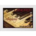 thumbnail image 1 of Greene, Taylor 18x13 White Modern Wood Framed Museum Art Print Titled - SYMPHONY PIANO, 1 of 4