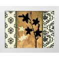 thumbnail image 1 of Greene, Taylor 18x15 White Modern Wood Framed Museum Art Print Titled - GOLDEN BOTANICAL SILHOUETTE, 1 of 4