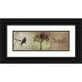 thumbnail image 1 of Greene, Taylor 18x9 Black Ornate Wood Framed with Double Matting Museum Art Print Titled - SIlhouette Beauty  F, 1 of 4