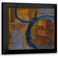 thumbnail image 1 of Greene, Taylor 20x20 Black Modern Framed Museum Art Print Titled - Azure Rings 2, 1 of 5