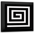 thumbnail image 1 of Greene, Taylor 20x20 Black Modern Framed Museum Art Print Titled - LABYRINTH II C, 1 of 5