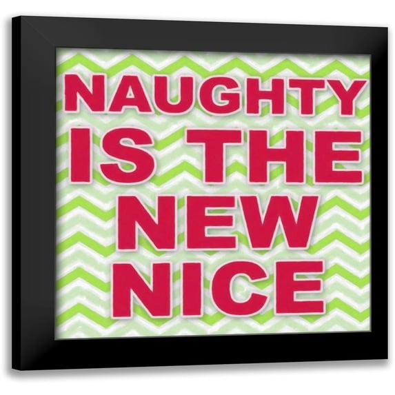 Greene, Taylor 20x20 Black Modern Framed Museum Art Print Titled - NAUGHTY