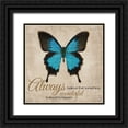 thumbnail image 1 of Greene, Taylor 20x20 Black Ornate Wood Framed with Double Matting Museum Art Print Titled - Always Believe, 1 of 4