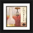 thumbnail image 1 of Greene, Taylor 20x20 Black Ornate Wood Framed with Double Matting Museum Art Print Titled - CHABLIS VINEYARD, 1 of 4