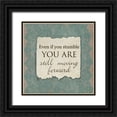 thumbnail image 1 of Greene, Taylor 20x20 Black Ornate Wood Framed with Double Matting Museum Art Print Titled - Even If You Stumble, 1 of 4