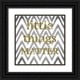 thumbnail image 1 of Greene, Taylor 20x20 Black Ornate Wood Framed with Double Matting Museum Art Print Titled - Little Things Matter, 1 of 4