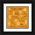 thumbnail image 1 of Greene, Taylor 20x20 Black Ornate Wood Framed with Double Matting Museum Art Print Titled - OCTOBER  HALLOWEEN, 1 of 4