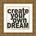 thumbnail image 1 of Greene, Taylor 20x20 Gold Ornate Wood Framed with Double Matting Museum Art Print Titled - Create Your, 1 of 4