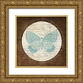 thumbnail image 1 of Greene, Taylor 20x20 Gold Ornate Wood Framed with Double Matting Museum Art Print Titled - Love Butterfly 2, 1 of 4