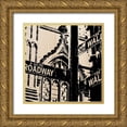 thumbnail image 1 of Greene, Taylor 20x20 Gold Ornate Wood Framed with Double Matting Museum Art Print Titled - NYC, 1 of 4