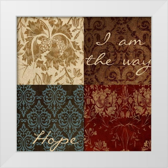 Greene, Taylor 20x20 White Modern Wood Framed Museum Art Print Titled - HOPE