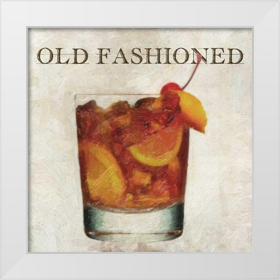 Greene, Taylor 20x20 White Modern Wood Framed Museum Art Print Titled - OLD FASHIONED