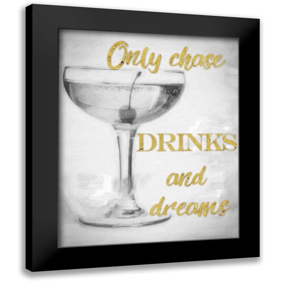 Greene, Taylor 20x24 Black Modern Framed Museum Art Print Titled - Chase Drinks