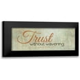 thumbnail image 1 of Greene, Taylor 24x12 Black Modern Framed Museum Art Print Titled - Trust, 1 of 5