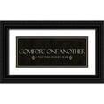 thumbnail image 1 of Greene, Taylor 24x12 Black Ornate Wood Framed with Double Matting Museum Art Print Titled - Comfort One Another, 1 of 4