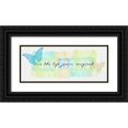 thumbnail image 1 of Greene, Taylor 24x12 Black Ornate Wood Framed with Double Matting Museum Art Print Titled - Live The Life, 1 of 4