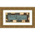 thumbnail image 1 of Greene, Taylor 24x12 Gold Ornate Wood Framed with Double Matting Museum Art Print Titled - SAVED, 1 of 4