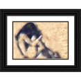 thumbnail image 1 of Greene, Taylor 24x17 Black Ornate Wood Framed with Double Matting Museum Art Print Titled - Solace, 1 of 4