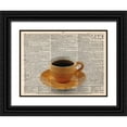 thumbnail image 1 of Greene, Taylor 24x19 Black Ornate Wood Framed with Double Matting Museum Art Print Titled - EXPRESSO WORDED, 1 of 4